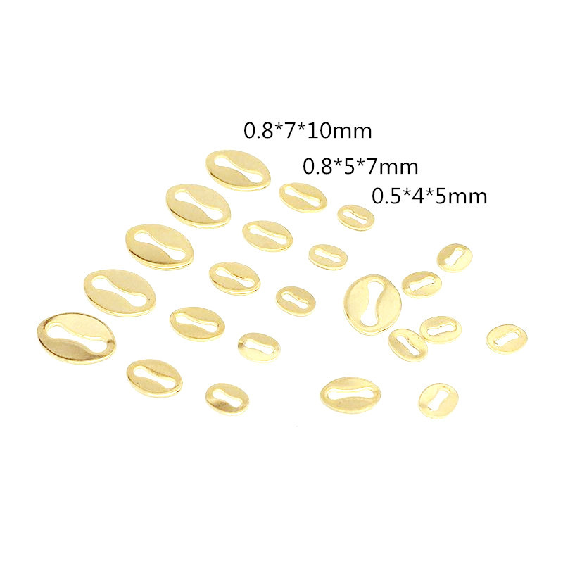 gold 4*5mm Goldfarbe