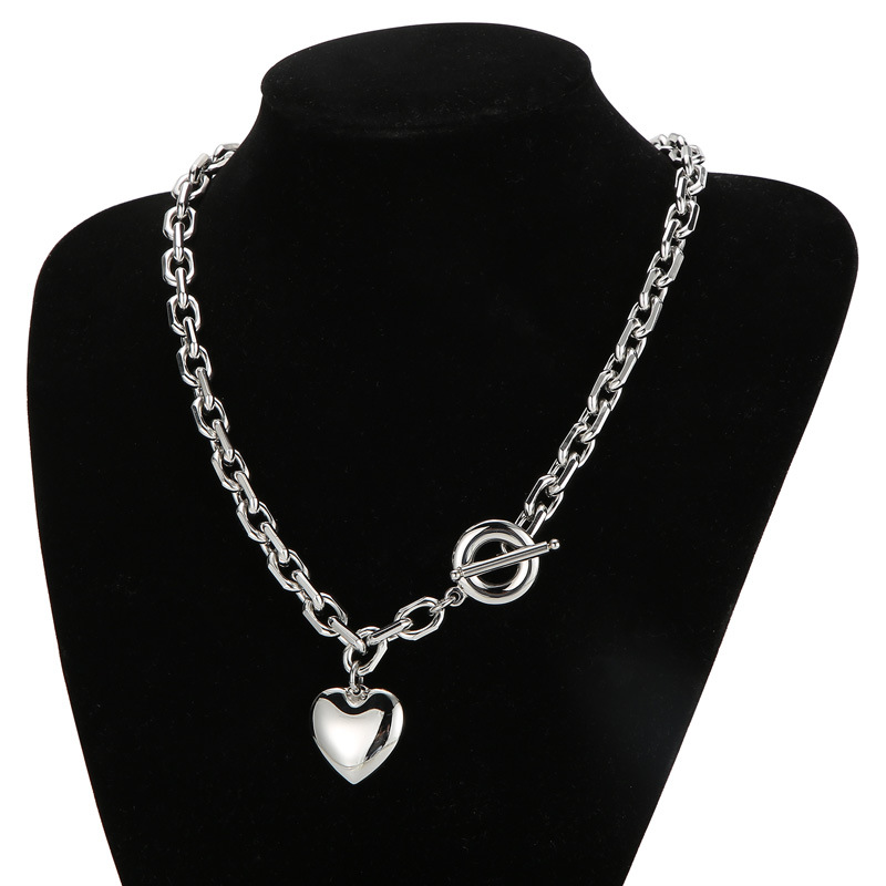 3:Steel necklace KN202627-Z