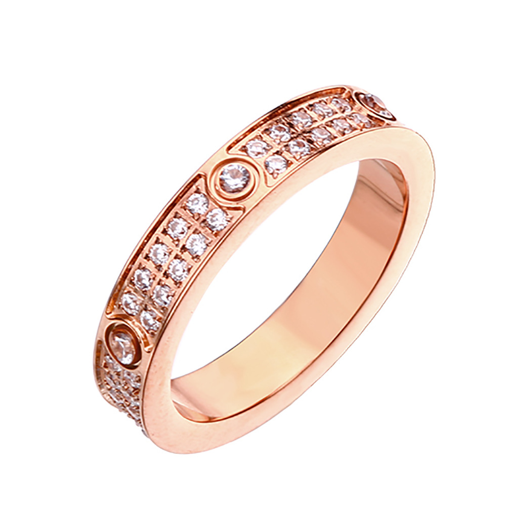 17:R038 Rose Gold Number 8