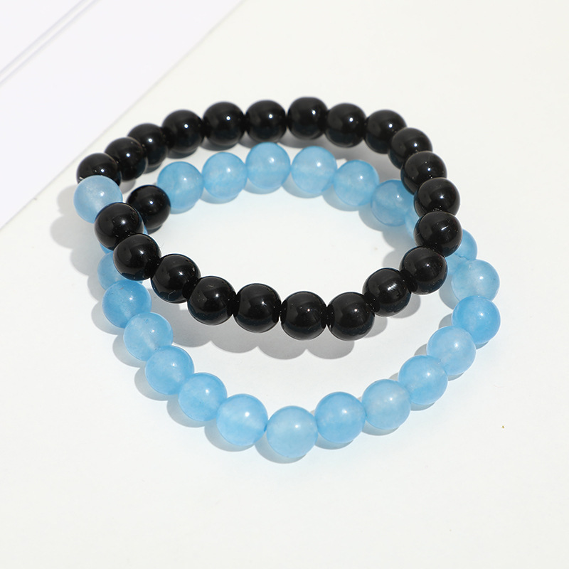 2:Aquamarine   Imitation Black Onyx