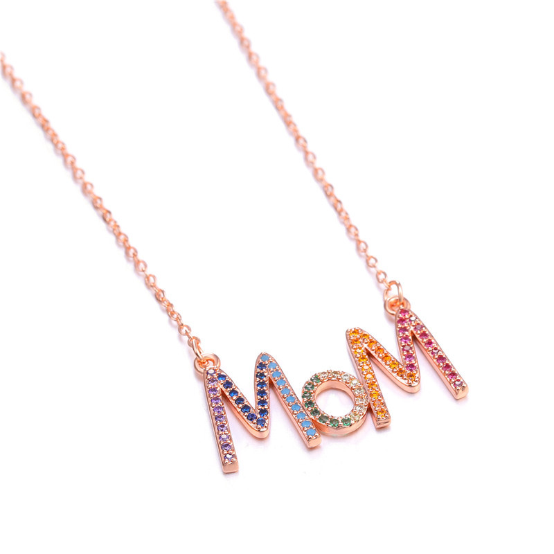 Large-Rose Gold+Necklace 40cm