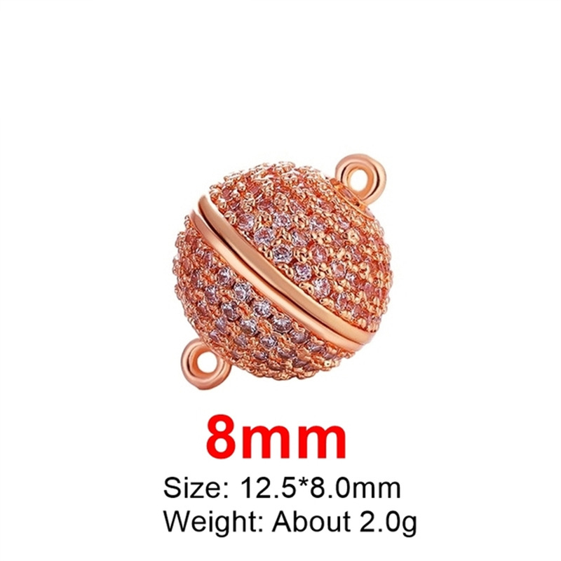 8mm rose gold