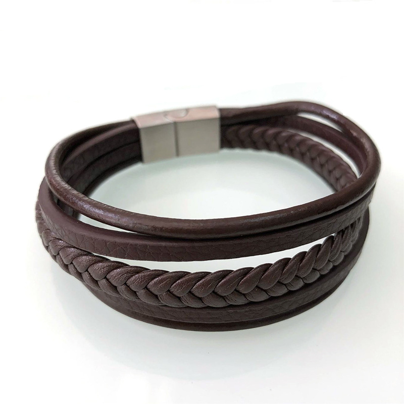 Brown + Steel Buckle