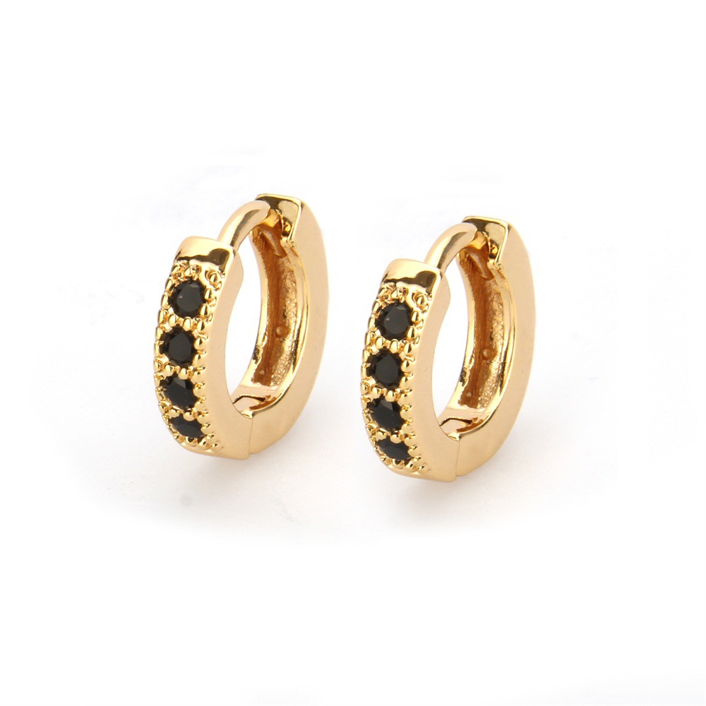 2:Gold-plated black zircon