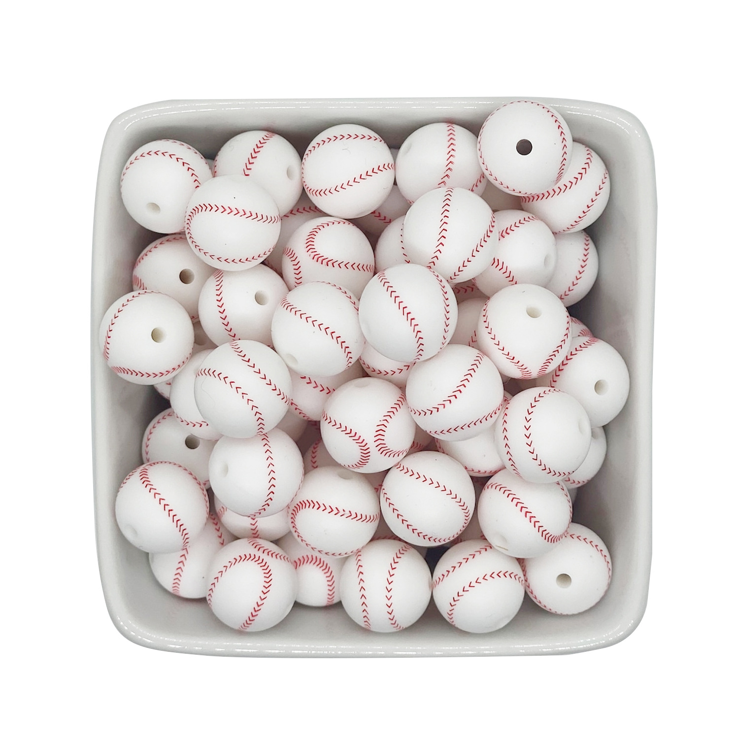 74:164. White baseball