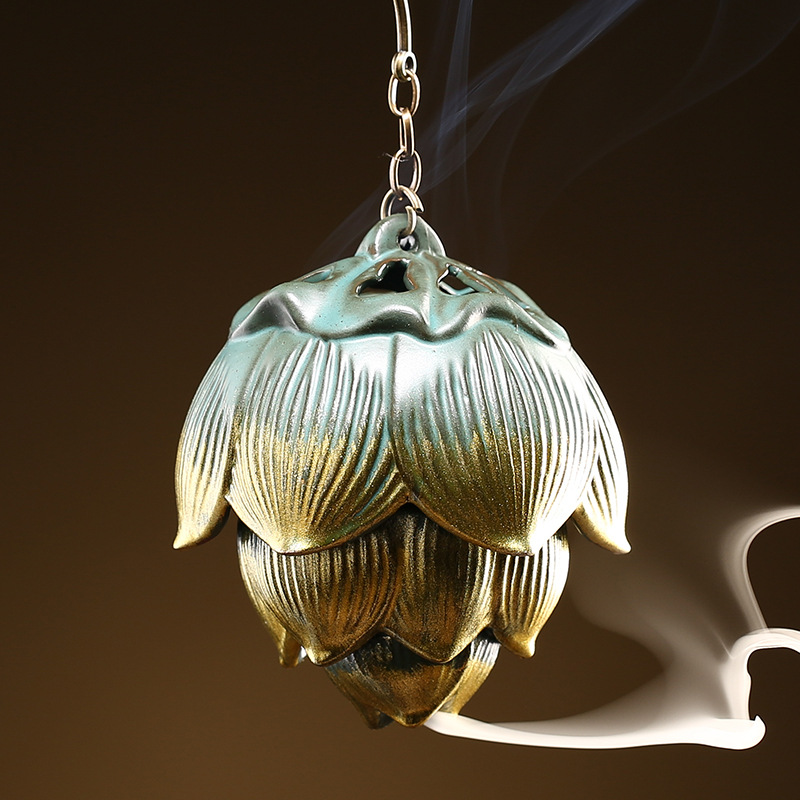 1:Qinglian hanging ball incense burner 6*6*7cm