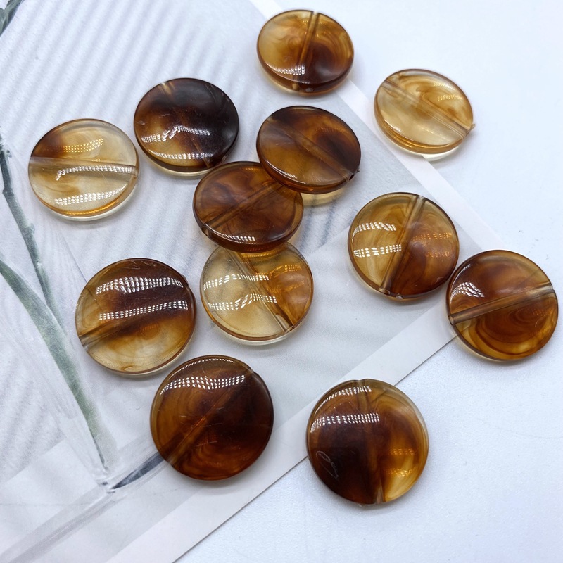 21mm amber disc