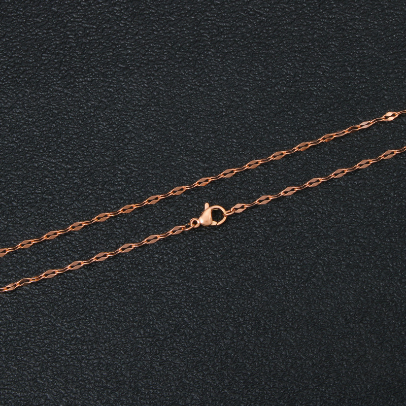 [Rose Gold] 2.4mm*55cm