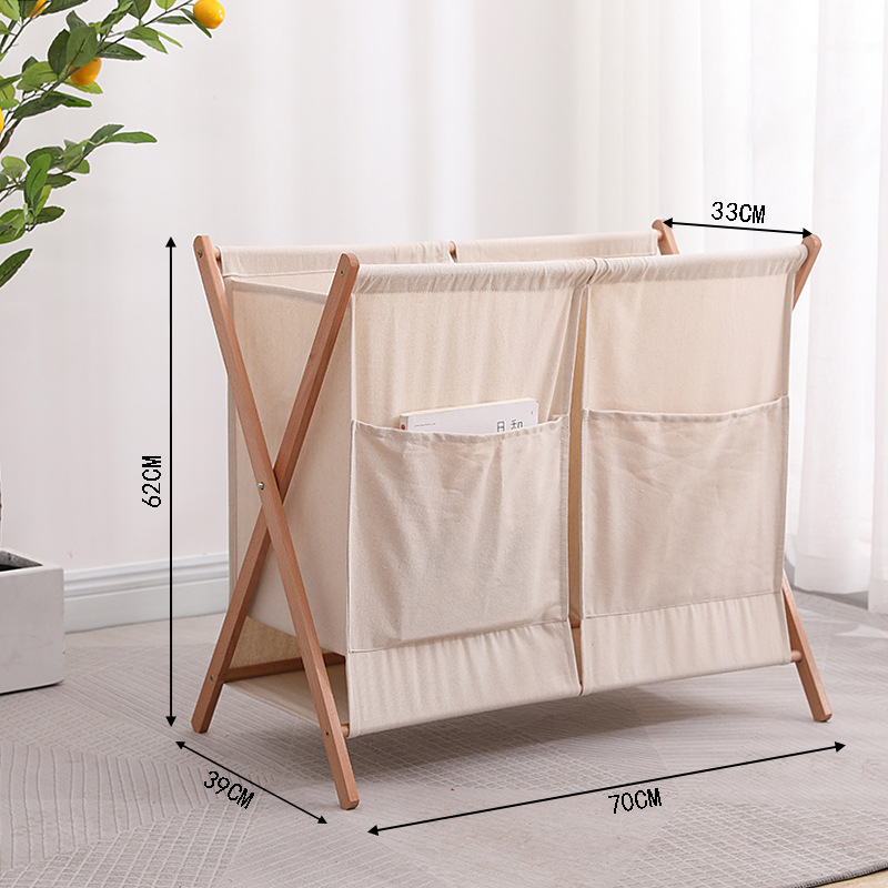 beige with pocket 70x39x62cm