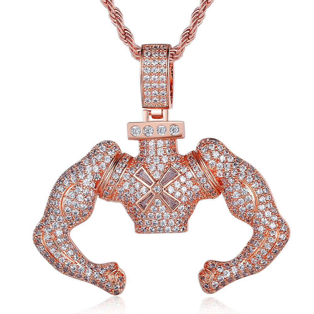 6:Rose Gold Twist Chain Necklace