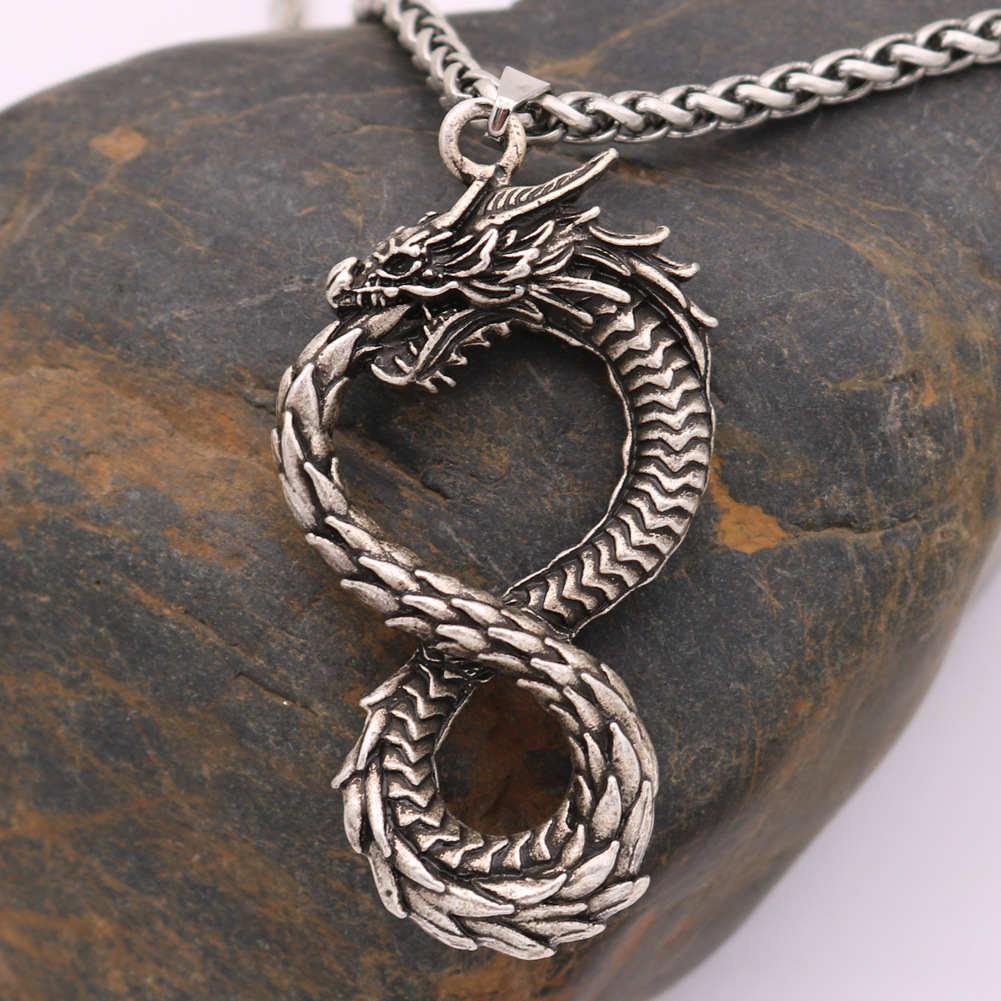 Antique Silver - Snake Bone Chain