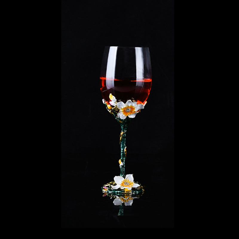 Apricot Blossom Red Wine Glass*1 Lite