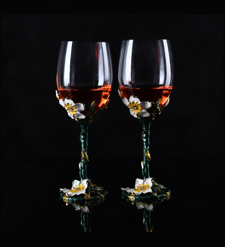 Apricot Blossom Red Wine Glass*2 Lite