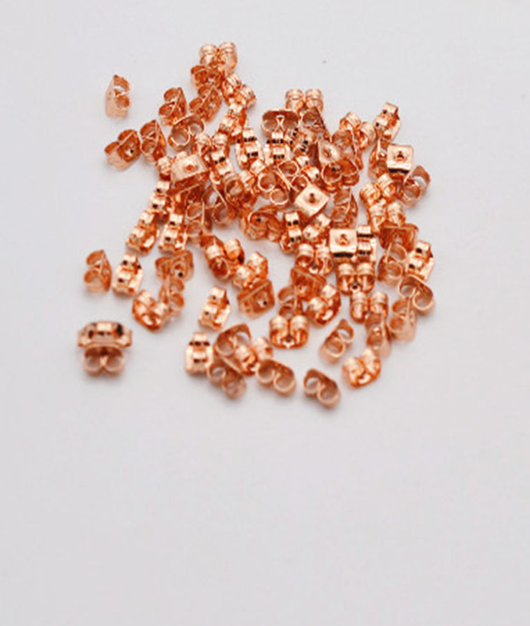 rose gold color 5*3.5mm под розовое золото