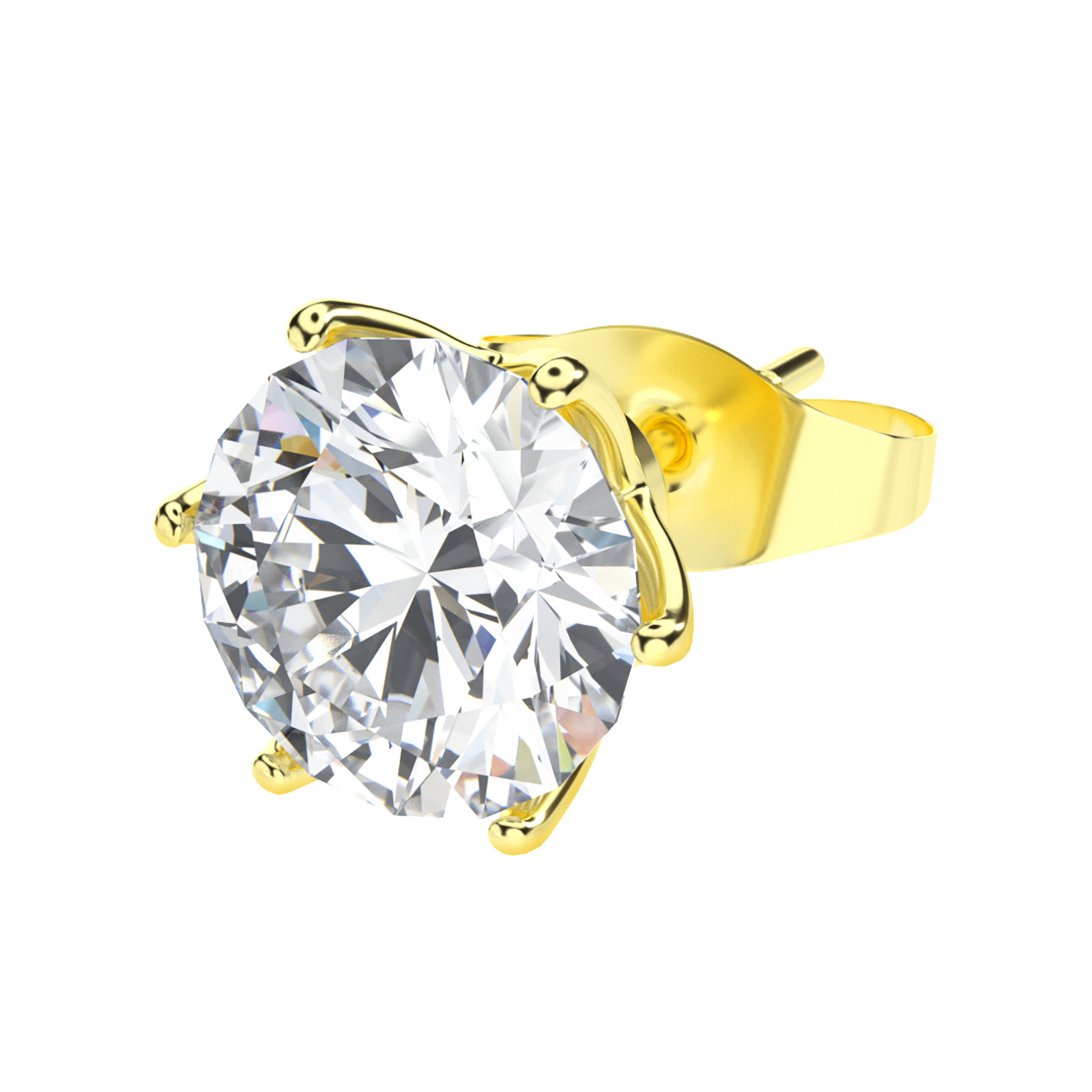 3:0.3 carat gold,4mm