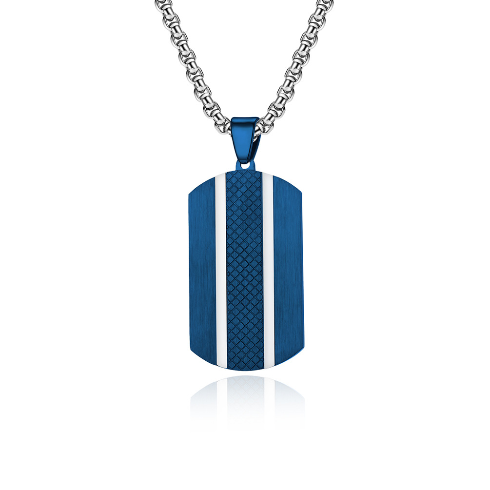 blue pendant