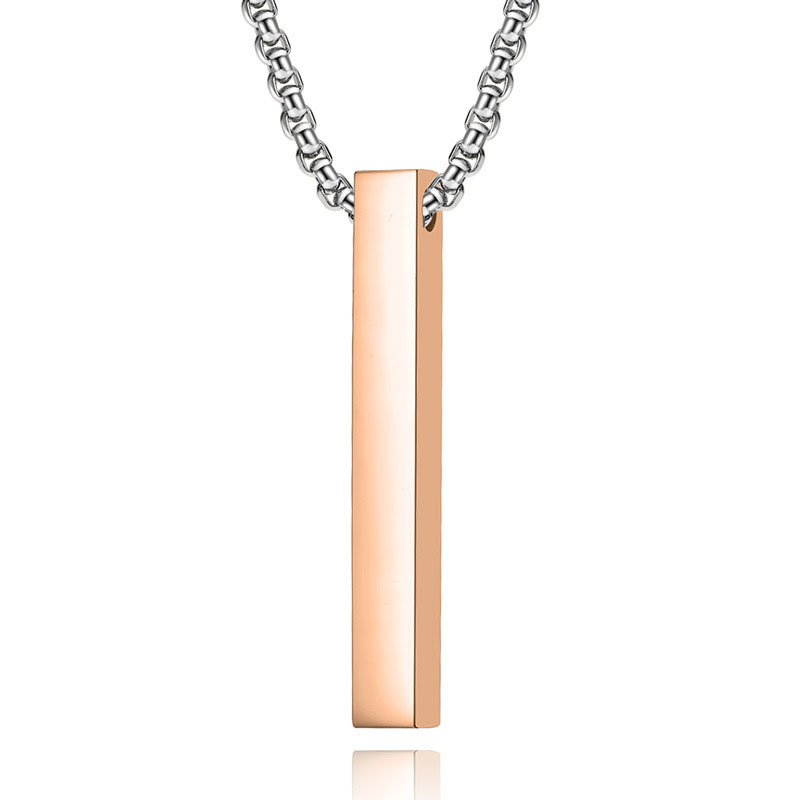 rose gold pendant