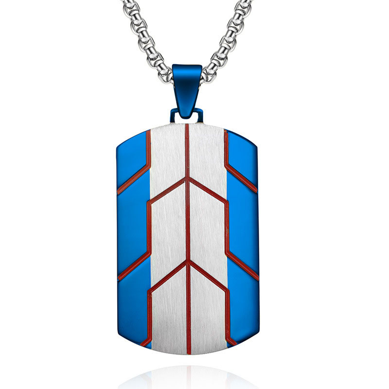 blue pendant