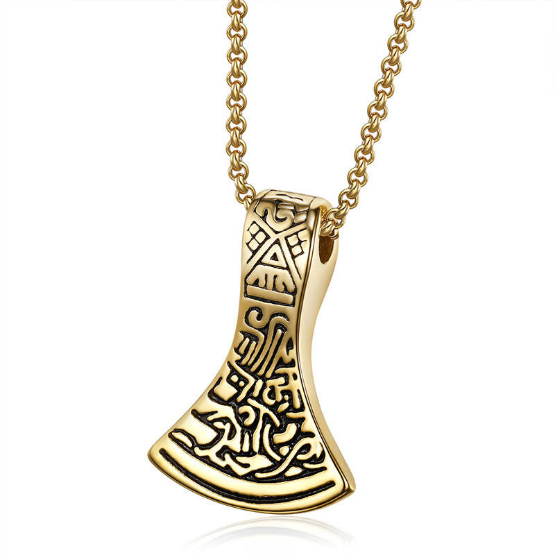 Golden pendant