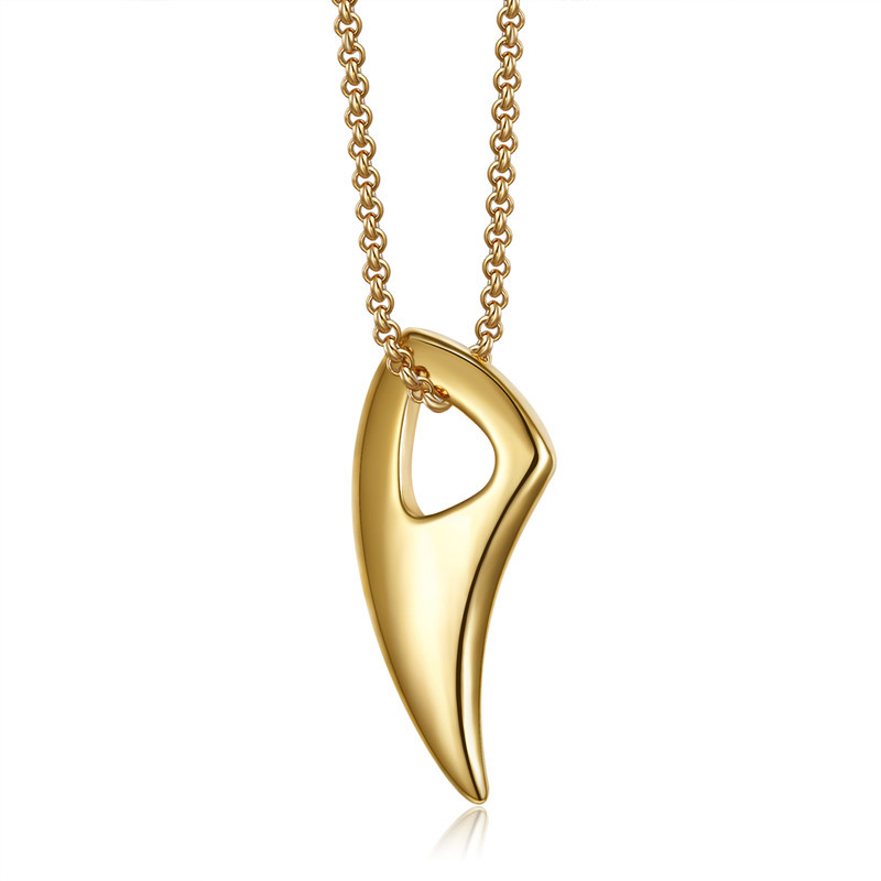 Golden pendant