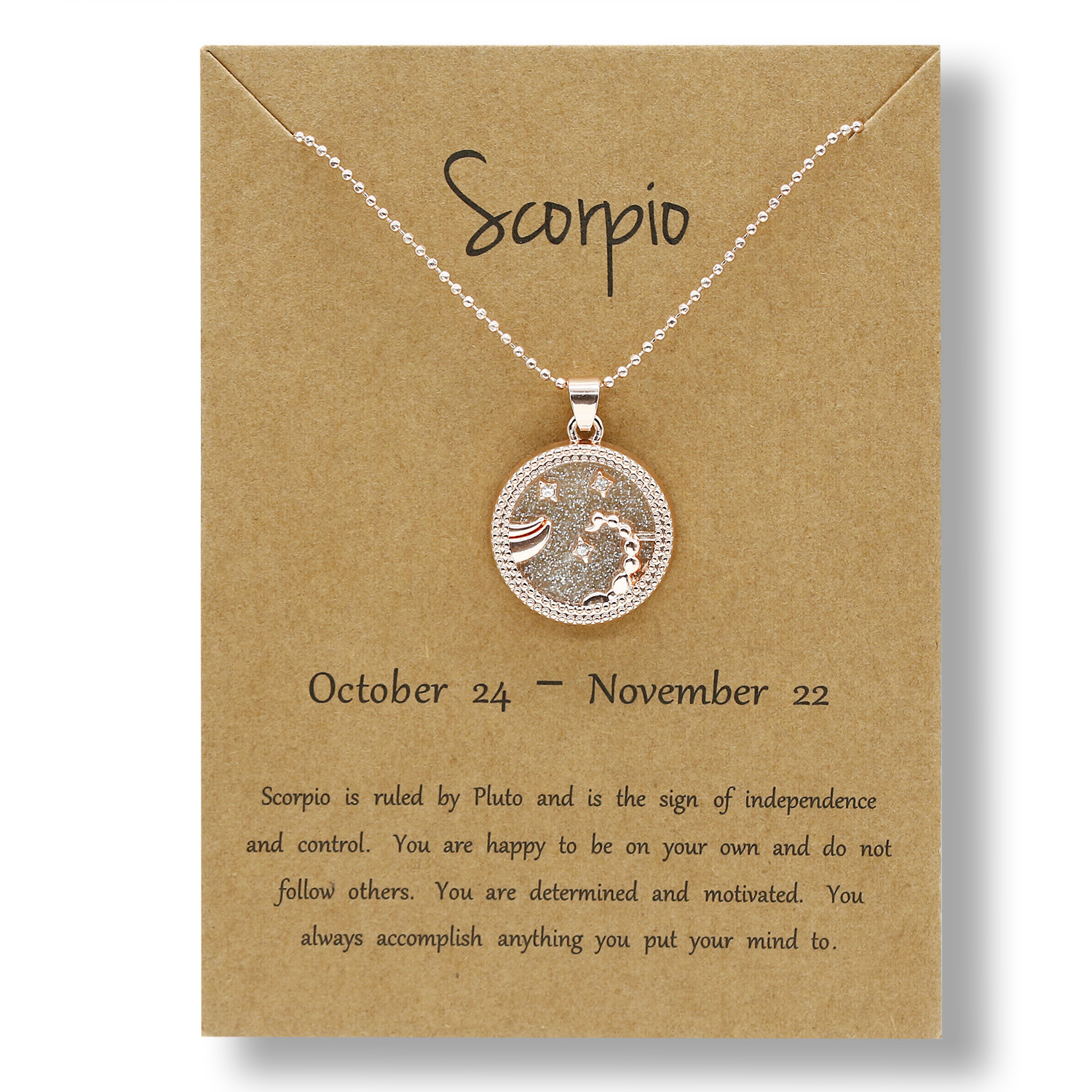 Scorpio (Rose Gold day)