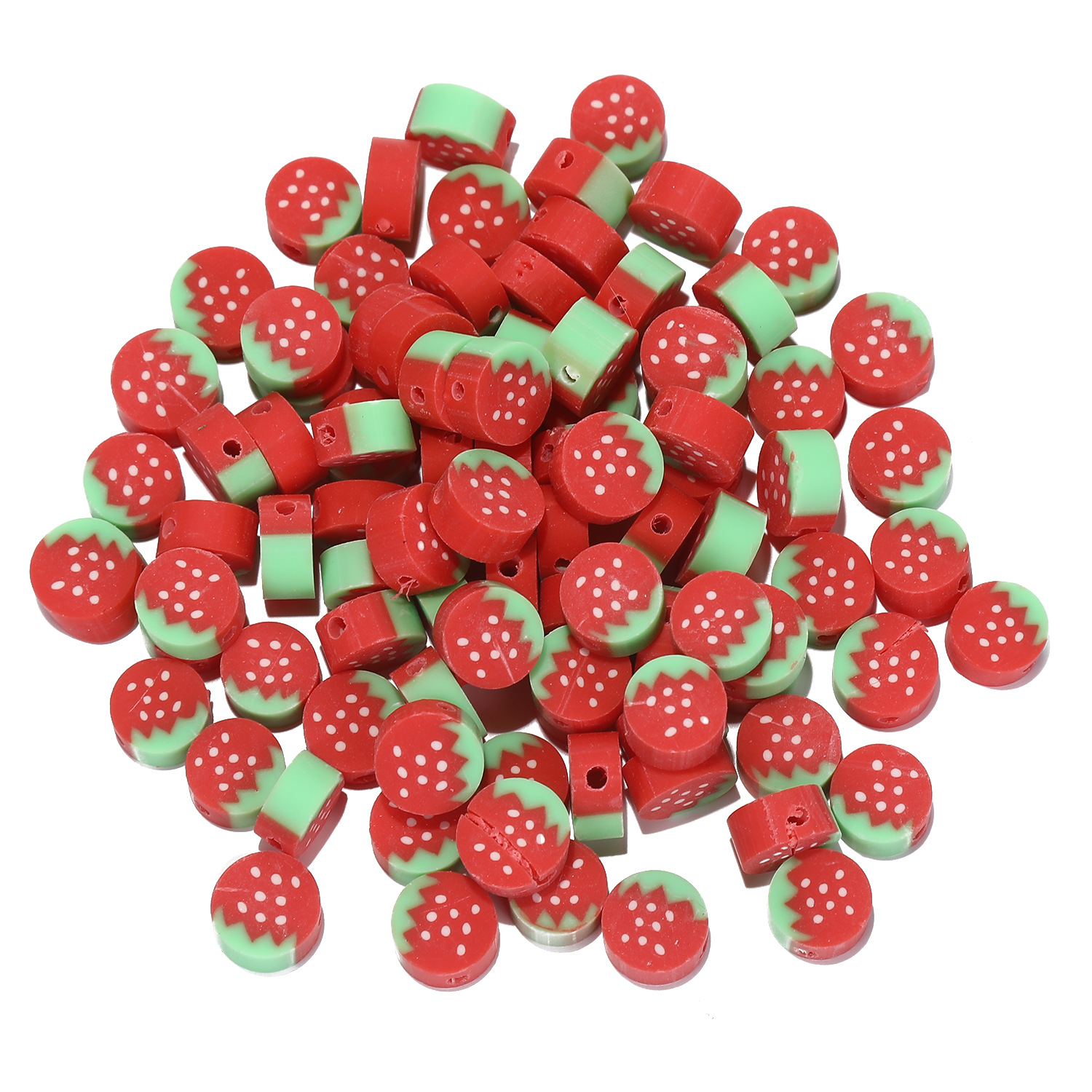 big red round strawberry