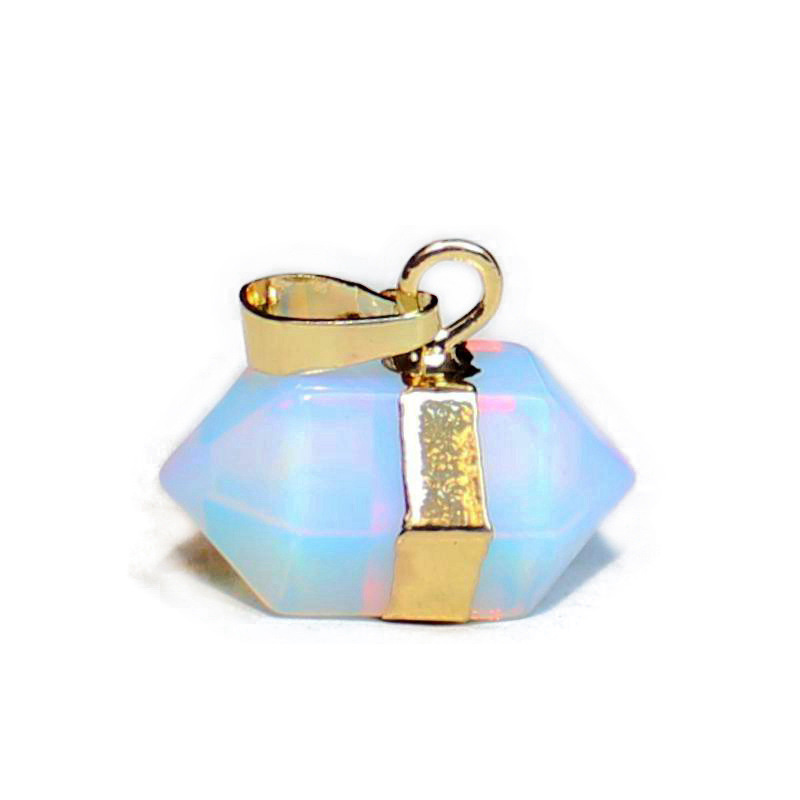 Gold Pendant Opal