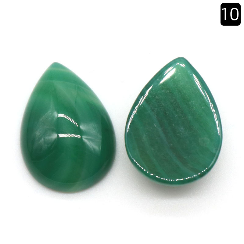 10 ágata verde