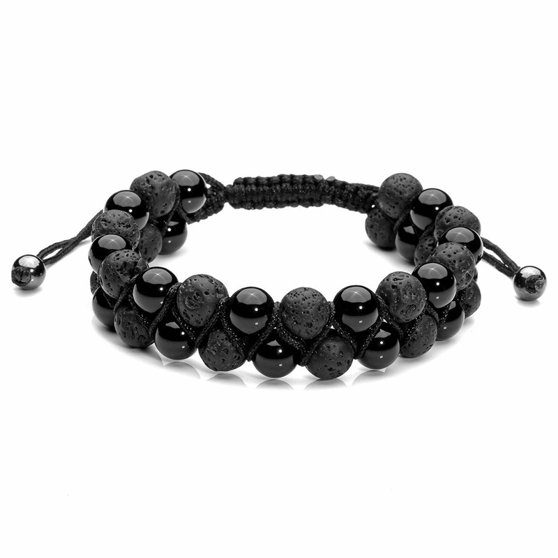 Double Black Onyx Bracelet