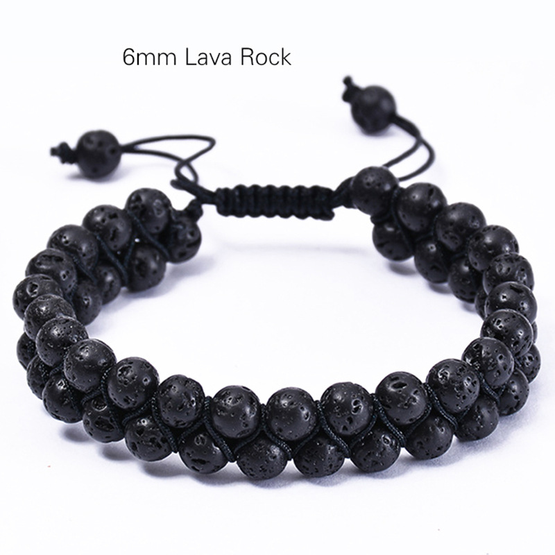 6mm - Volcanic Stone Bracelet