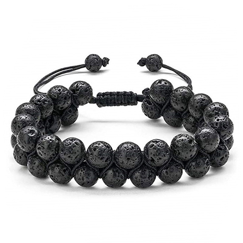 8mm-volcanic stone bracelet