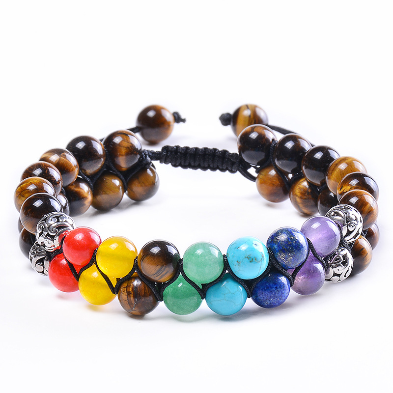 4:Double Layer Tiger's Eye Bracelet