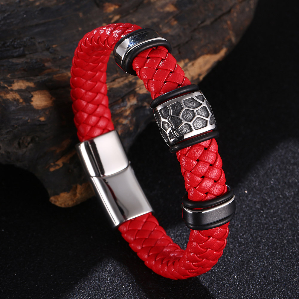 Red Leather 195mm