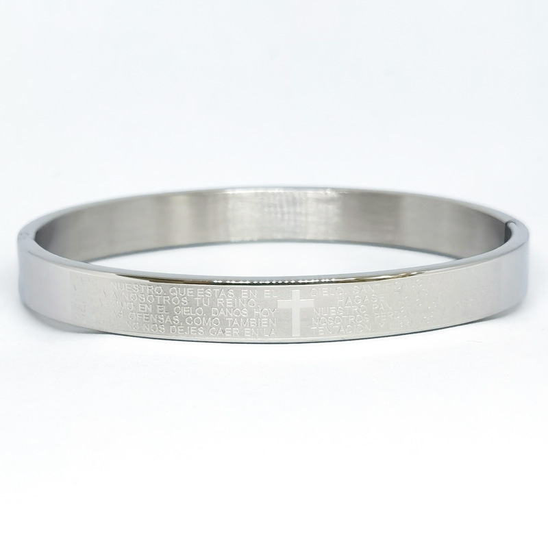 2:Men's silver 63*53mm