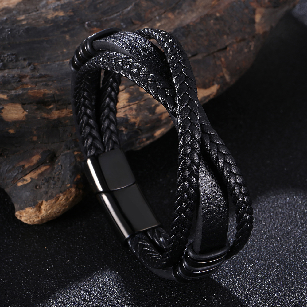 Black Leather [Black] 165mm