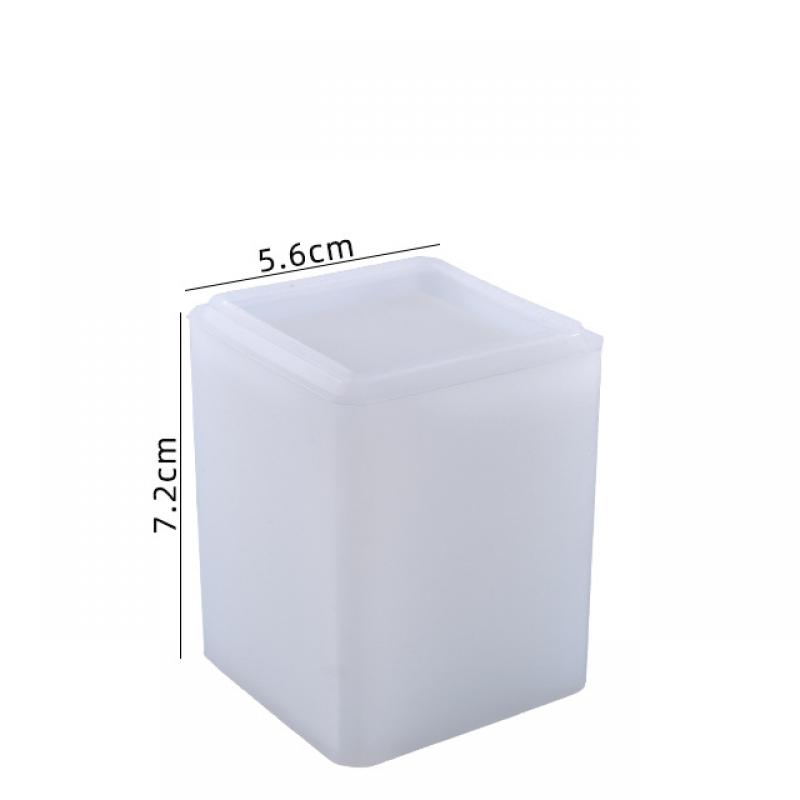 Square candle pen holder mould