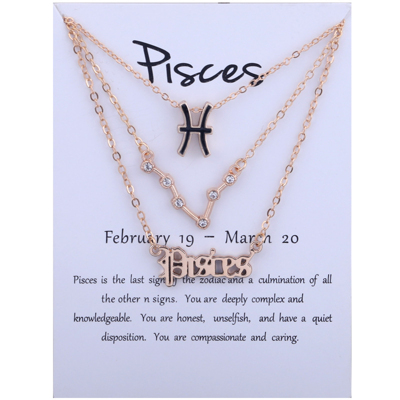 12:Pisces  gold