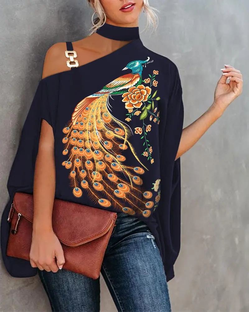 peacock print