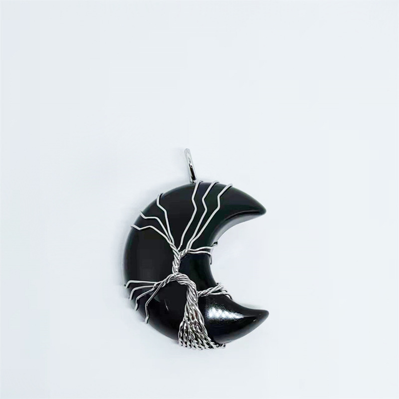 Obsidian (Silver Wire Wire)