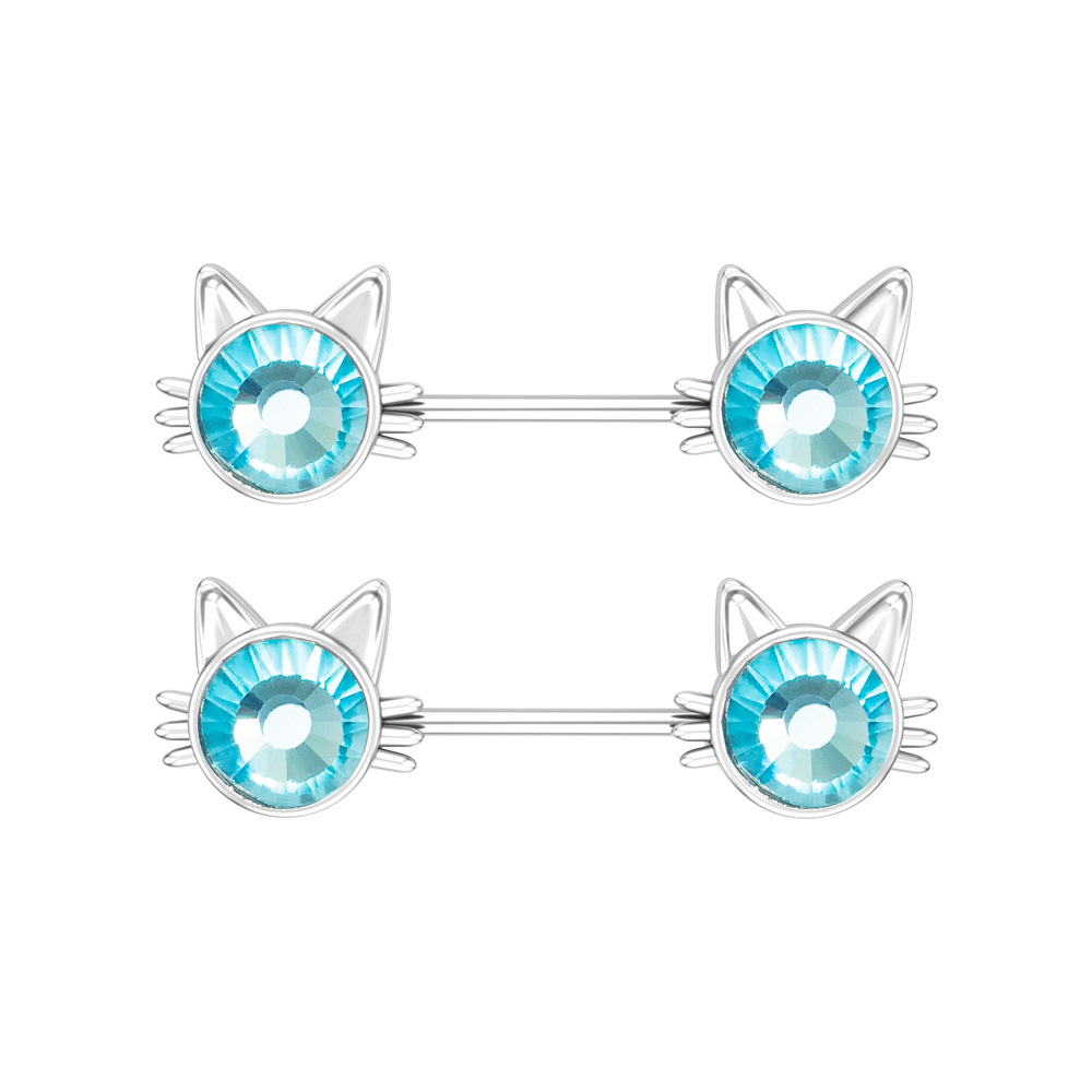 Cat Head Silver Lake Blue Diamond, 41.4mm, 1.6mm