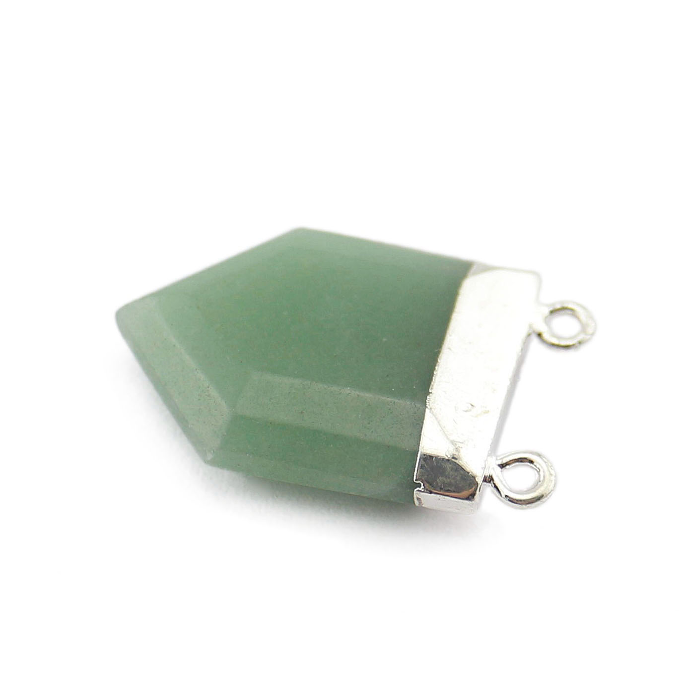 green aventurine silver