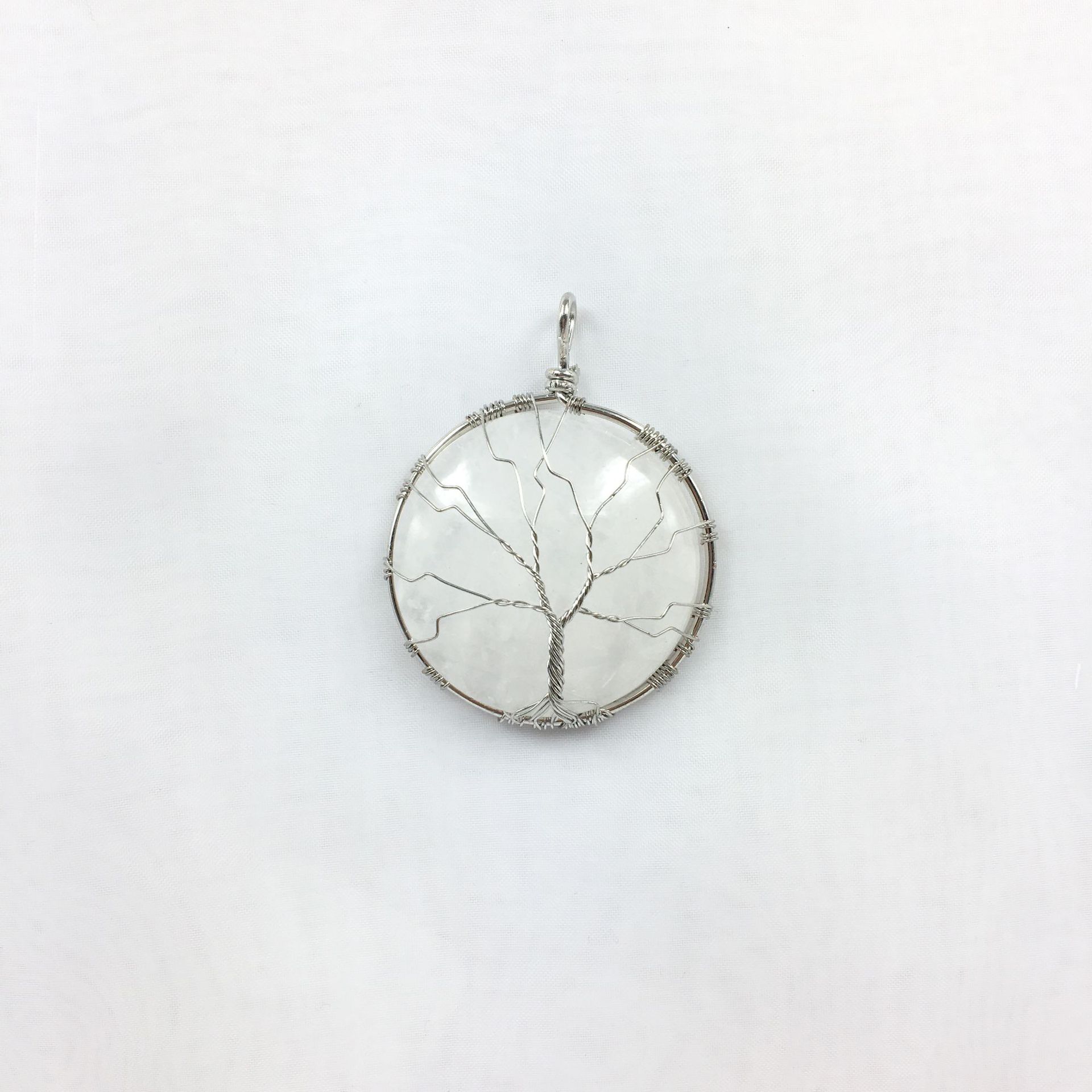 White Crystal White K Tree of Life