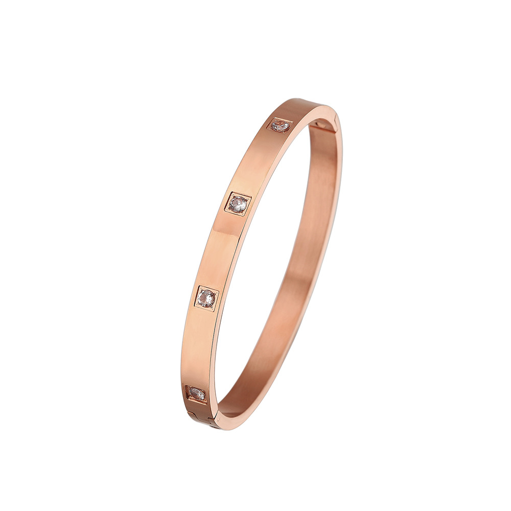 6:6mm rose gold