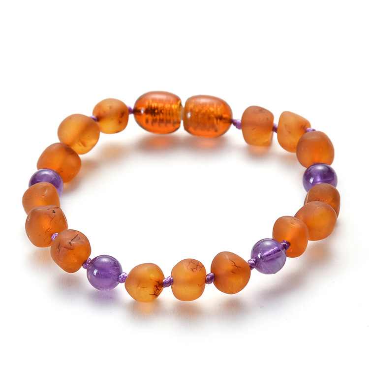 1:Amethyst Firestone Bracelet