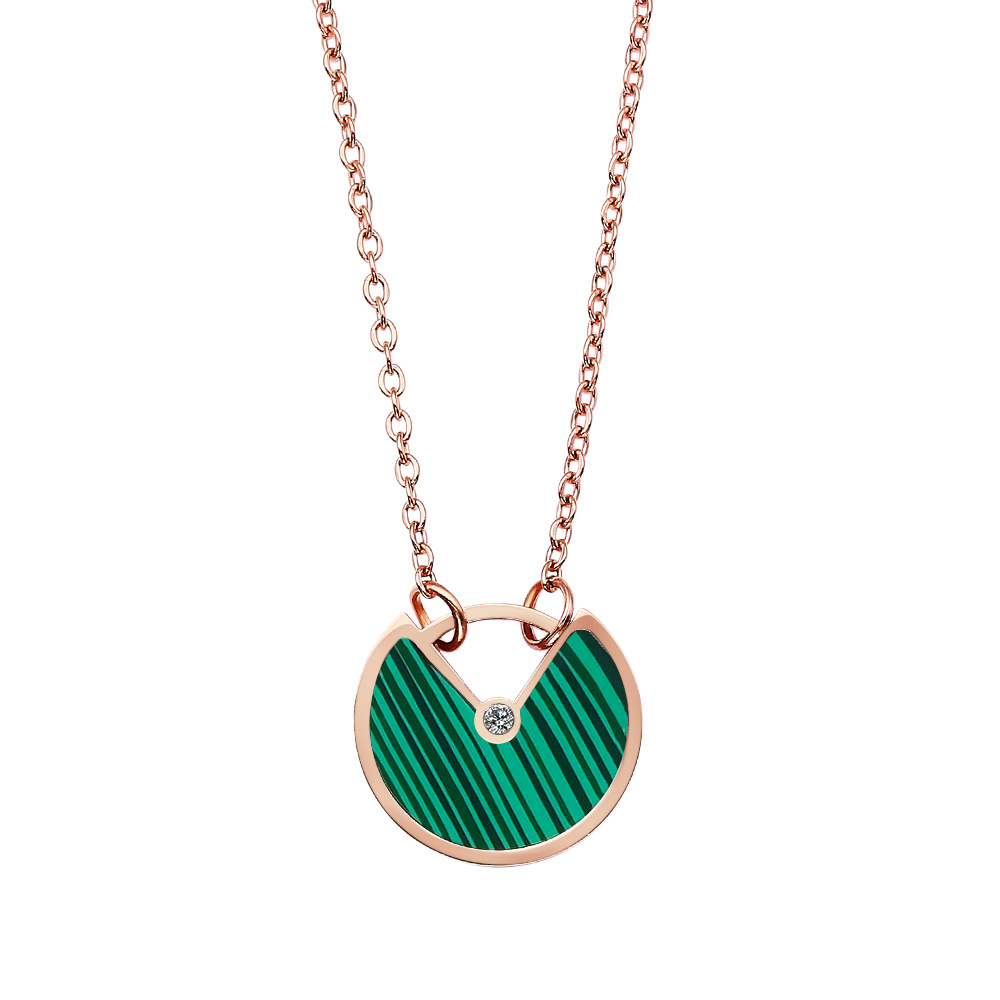 12:Rose Gold-Green