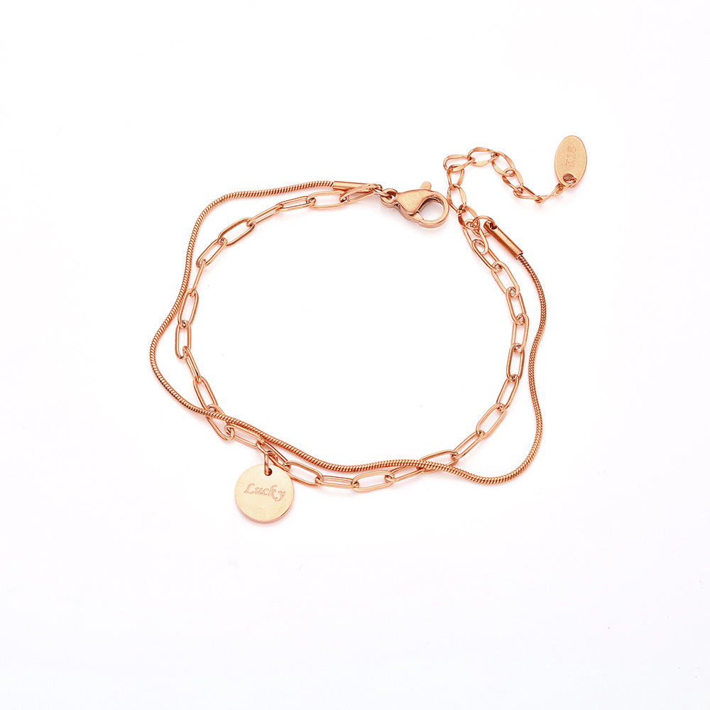 Rose Gold lucky 18cm