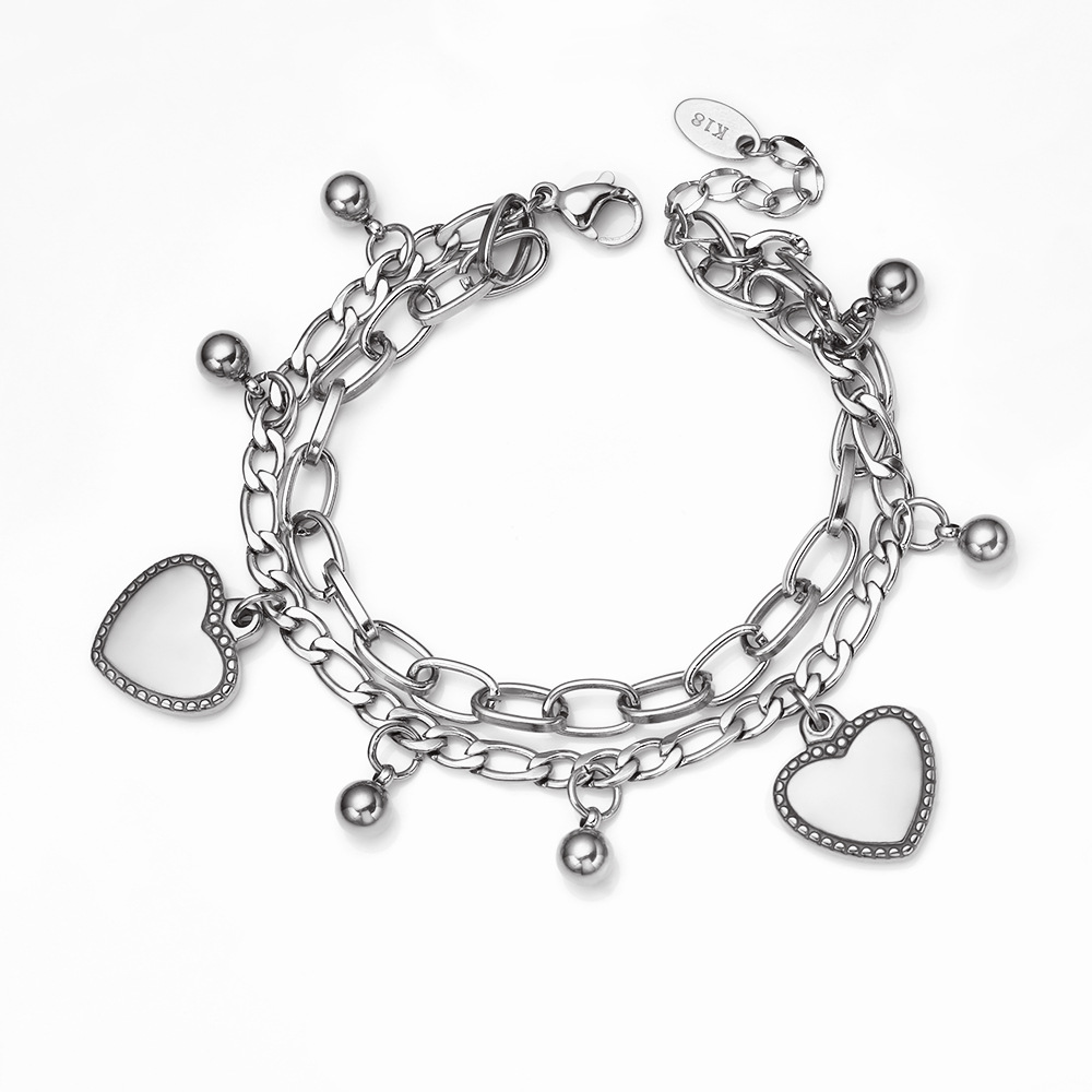 14:Silver - heart 19cm