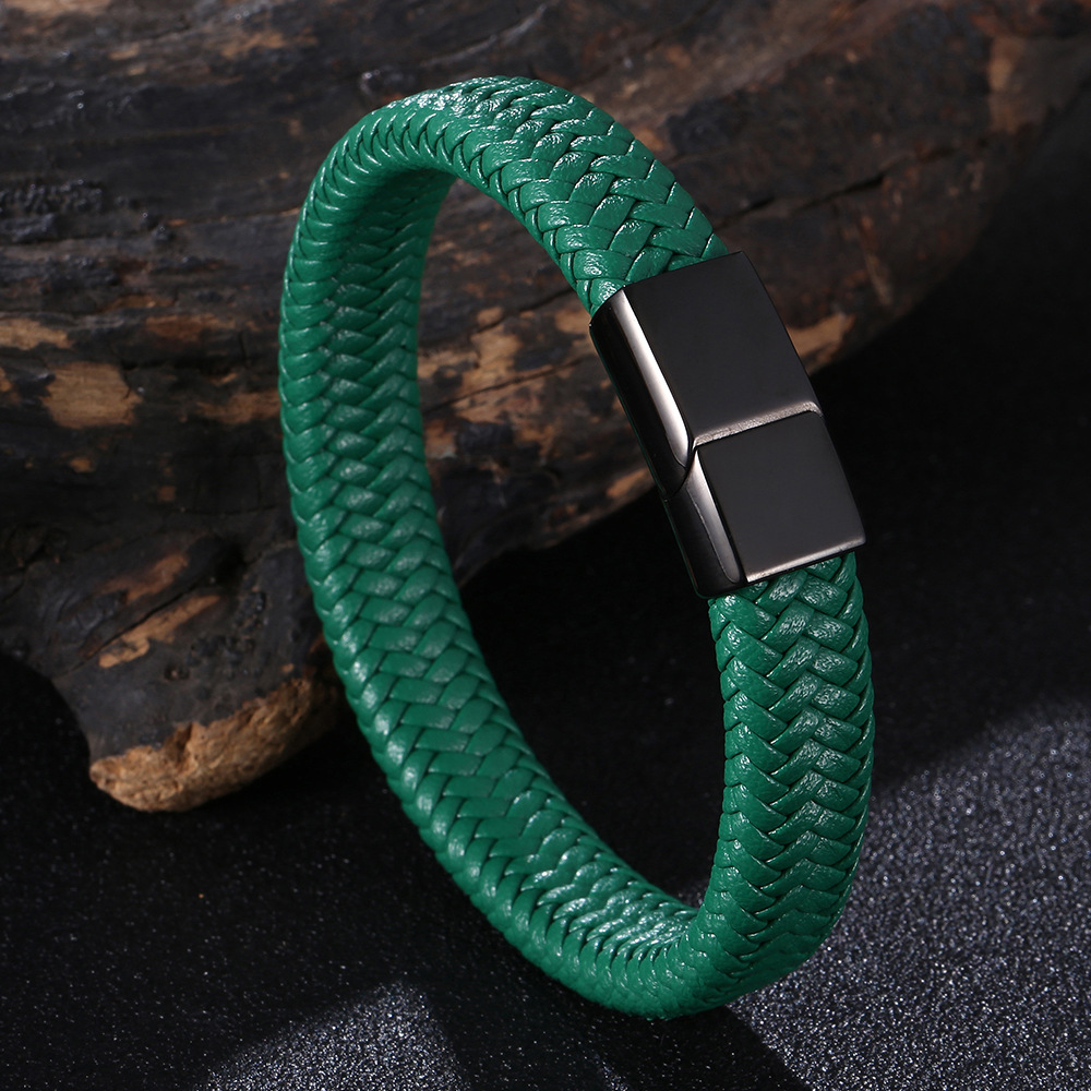 Green Leather 195mm