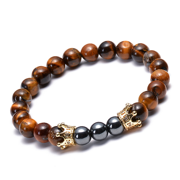 1:Tiger Eye   Hematite