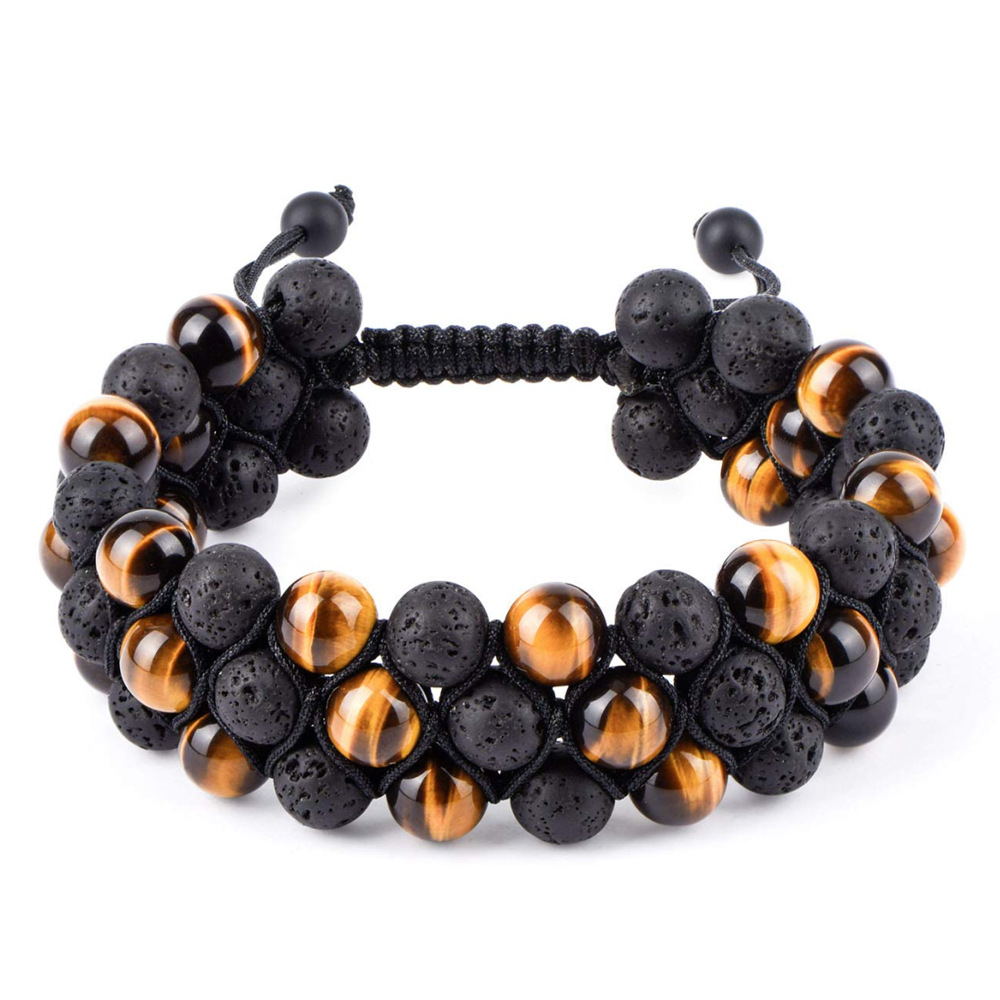 Tiger Eye Volcano Bracelet